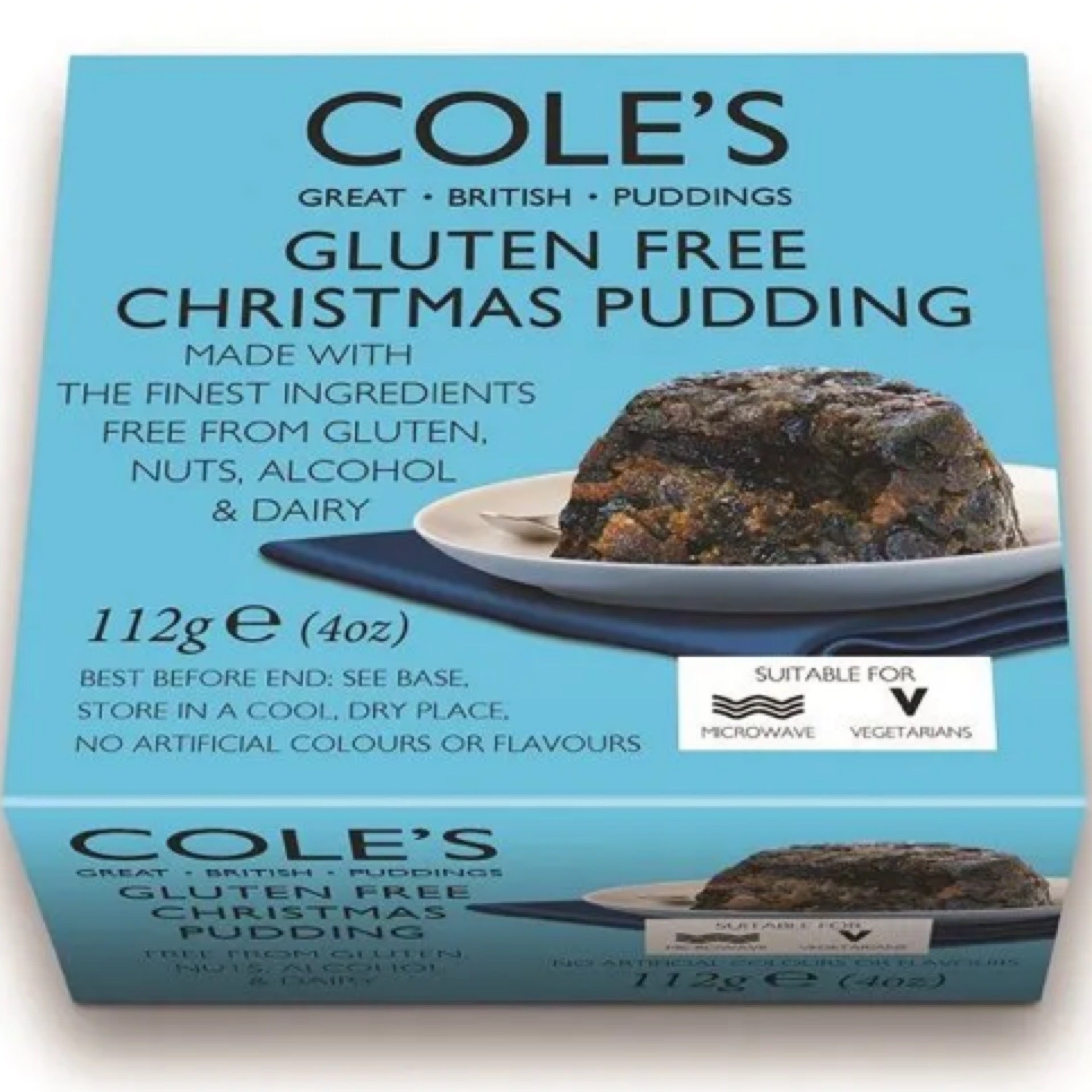 🌱 Cole’s GF, Nut & Alcohol Free Christmas Pudding 112g Deli Castle